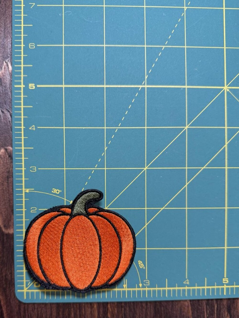 ✨3/$20✨Pumpkin Fall Embroidered Patch - Picture 2 of 3